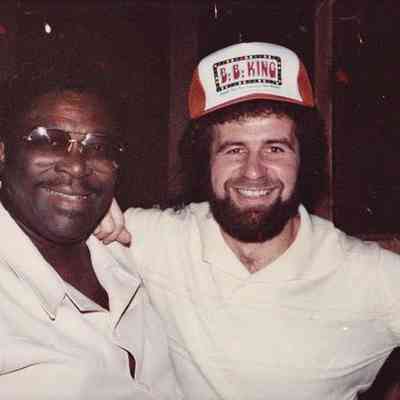 BB King and Bob Wray, taken in 1981 or 1982