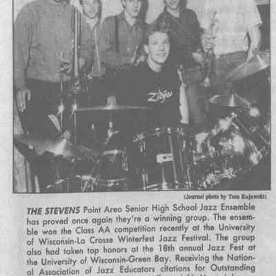 1988, SPASH jazz ensemble