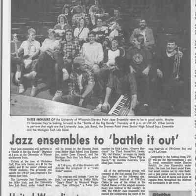 1988, SPASH jazz ensemble