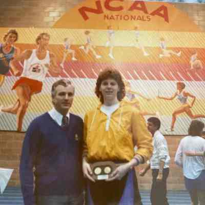 1986 Michelle Riedi national high jump champion award