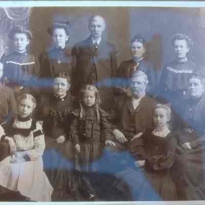 Foxen Murat family, Amherst, Wisconsin.