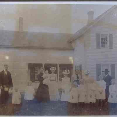 O.O. Foxen farm house, Town of New Hope, Portage County, Wisconsin.