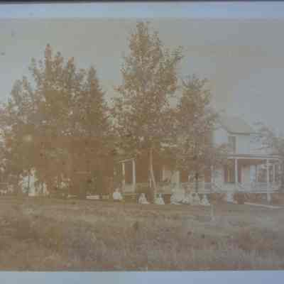 Jacob O. Foxen House, 381 Mill Street, Amherst Wisconsin. Built 1884, veranda added 1900?