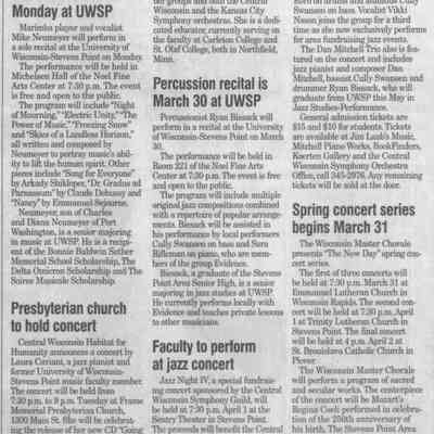 2006, CWSO, jazz night