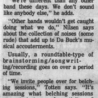 1996, Bananas at Large, part 2