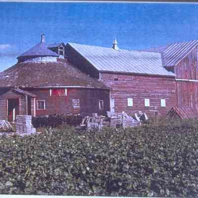 Peru village buildings, town of New Hope, Wrolstad Family