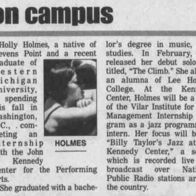 2001, Holly Holmes
