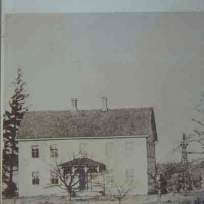 Ole Olson / Martin Wrolstad farm, northeast side of Peru, town of New Hope, Portage County, WI. From around 1910.