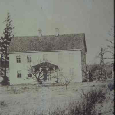 Ole Olson / Martin Wrolstad farm, northeast side of Peru, town of New Hope, Portage County, WI. From around 1910.