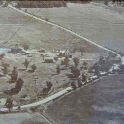 Peru Village, county highways T and Z, town of New Hope, Portage County, Wisconsin. Martin Wrolstad farm at upper left.