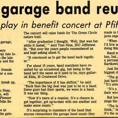 The Rejects. Tom Ness, Joe Ebel, Ed Ness, Dale Bartkowiak