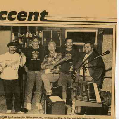 The Rejects. Tom Ness, Joe Ebel, Ed Ness, Dale Bartkowiak