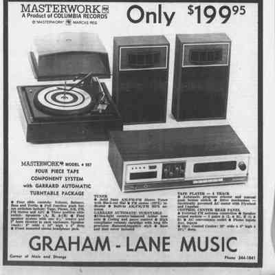 1972, Graham Lane Music