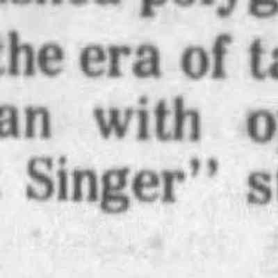 1972, The Jazz Singer, Al Jolson