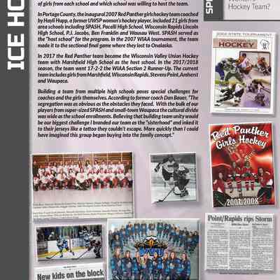 High school ice hockey team champions