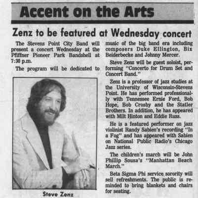 1978, Steve Zenz
