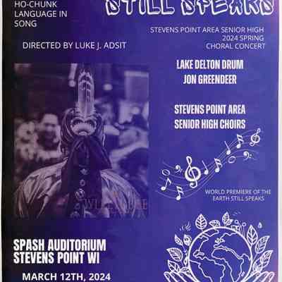 Poster for The Earth Still Speaks concert