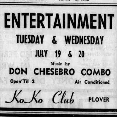 1966, Don Chesebro combo, KoKo Club