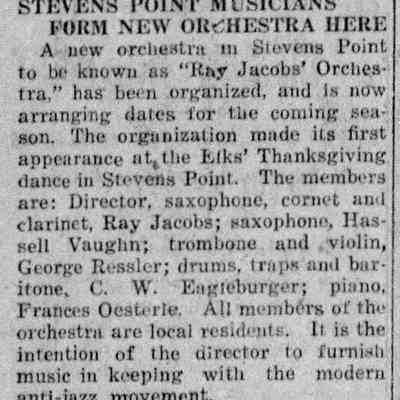1922, anti-jazz movement