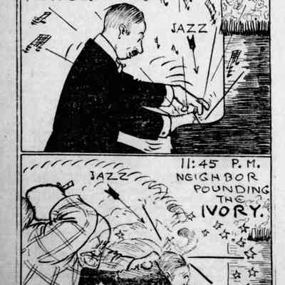 1922, jazz cartoon