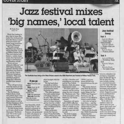 2009, Riverfront Jazz