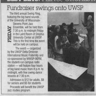 2009, UWSP Swing Fling