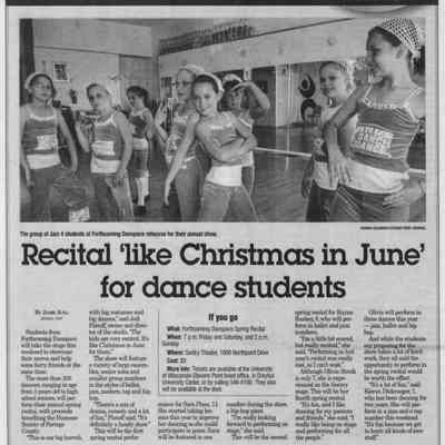 2009, Jazz dance