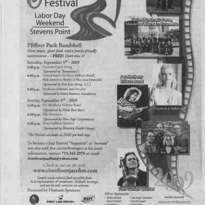 2009, Riverfront jazz