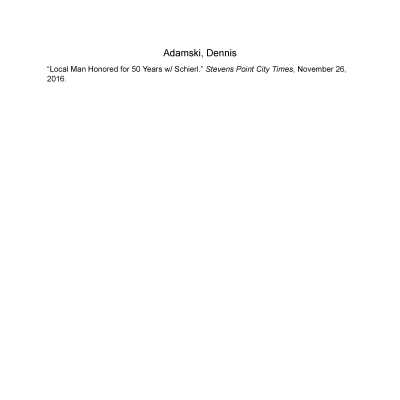 Adamski, Dennis