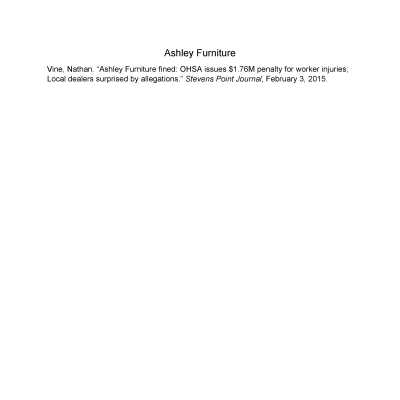 Ashley Furniture