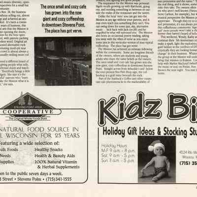 Wausau City Pages, November 21-27, 1997. Second page of story