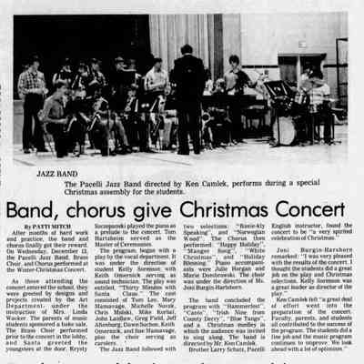 1979, Pacelli jazz band, Ken Camlek