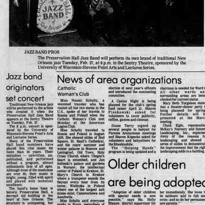 1979, Preservation Hall jazz band