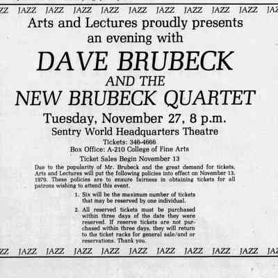 1979, Dave Brubeck