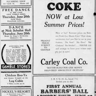 Geo. Tork's Hall, Nick Schulist Hall, Log Cabin, Amory,