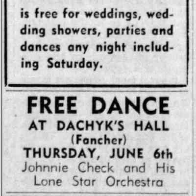 Midway Dance Hall, Dachyk's Hall, Jack's Hall