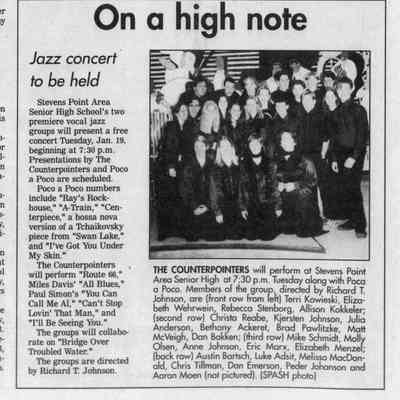 1999, Counterpointers