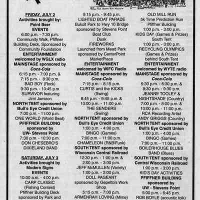 1999, Riverfront Rendezvous