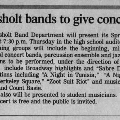 1999, Rosholt