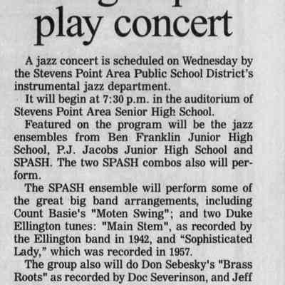 1999, SPASH jazz