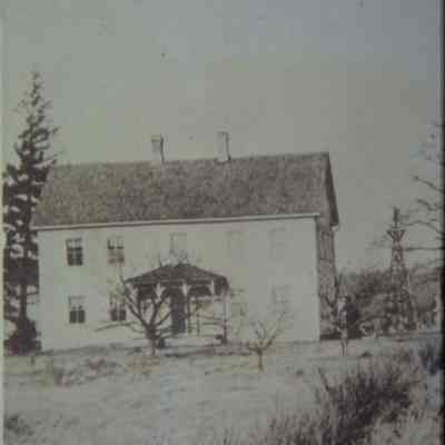 Ole Olson / Martin Wrolstad farm, northeast side of Peru, town of New Hope, Portage County, WI. From around 1910.