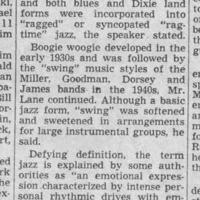 Jazz clippings, 1961-1970