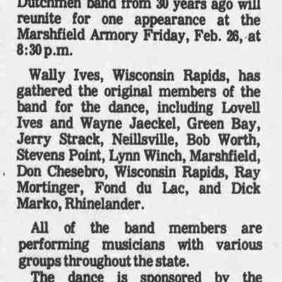 1982, Wally Ives