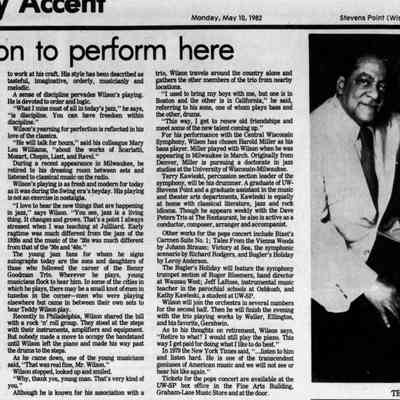 1982, Teddy Wilson