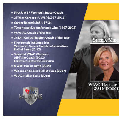 UWSP coach Sheila Miech