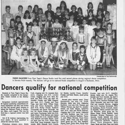 1990, jazz dancers