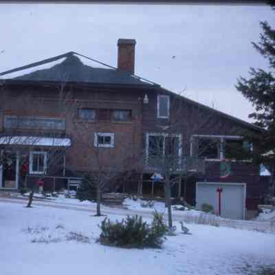 General McGlachlin School, district 8. Built in 1920. 2604 North County Highway J. Town of Sharon