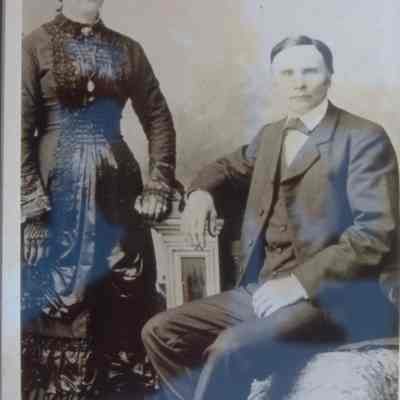 Louise Sophie Iverson 1842-19?. Ole Iverson, born 1837 in Norway, died 1914?
