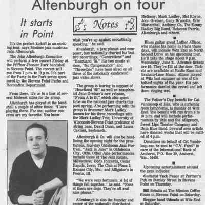 1995, John Altenburgh