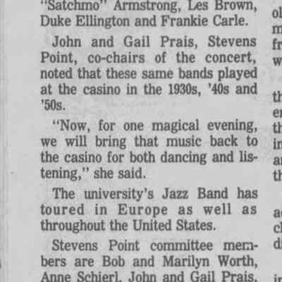 1995, UWSP Big Band Express